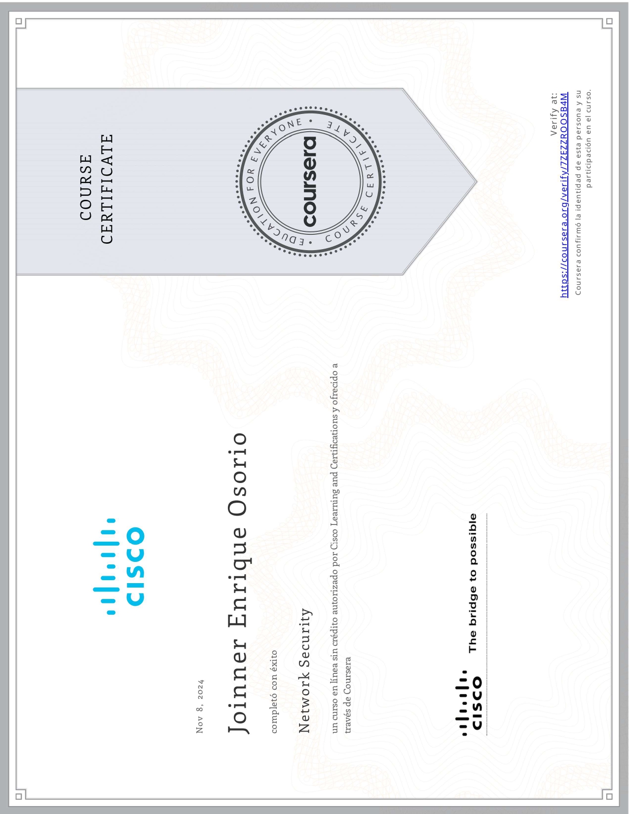 Certificación Ingeniero TIC